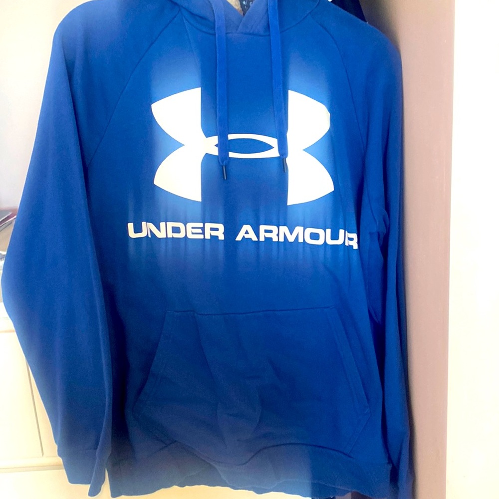 Under Armour hoodie in navy blue